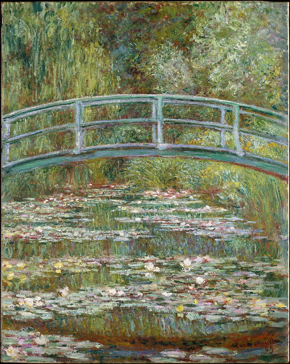 Claude Monet — Nilüfer Havuzu Üzerindeki Köprü